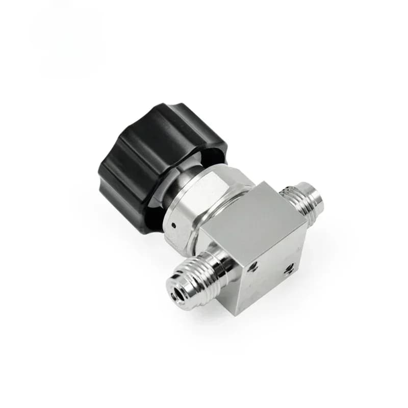 Flow Control Valves Stainless Steel Low Pressure Manual VCR Diaphragm valve