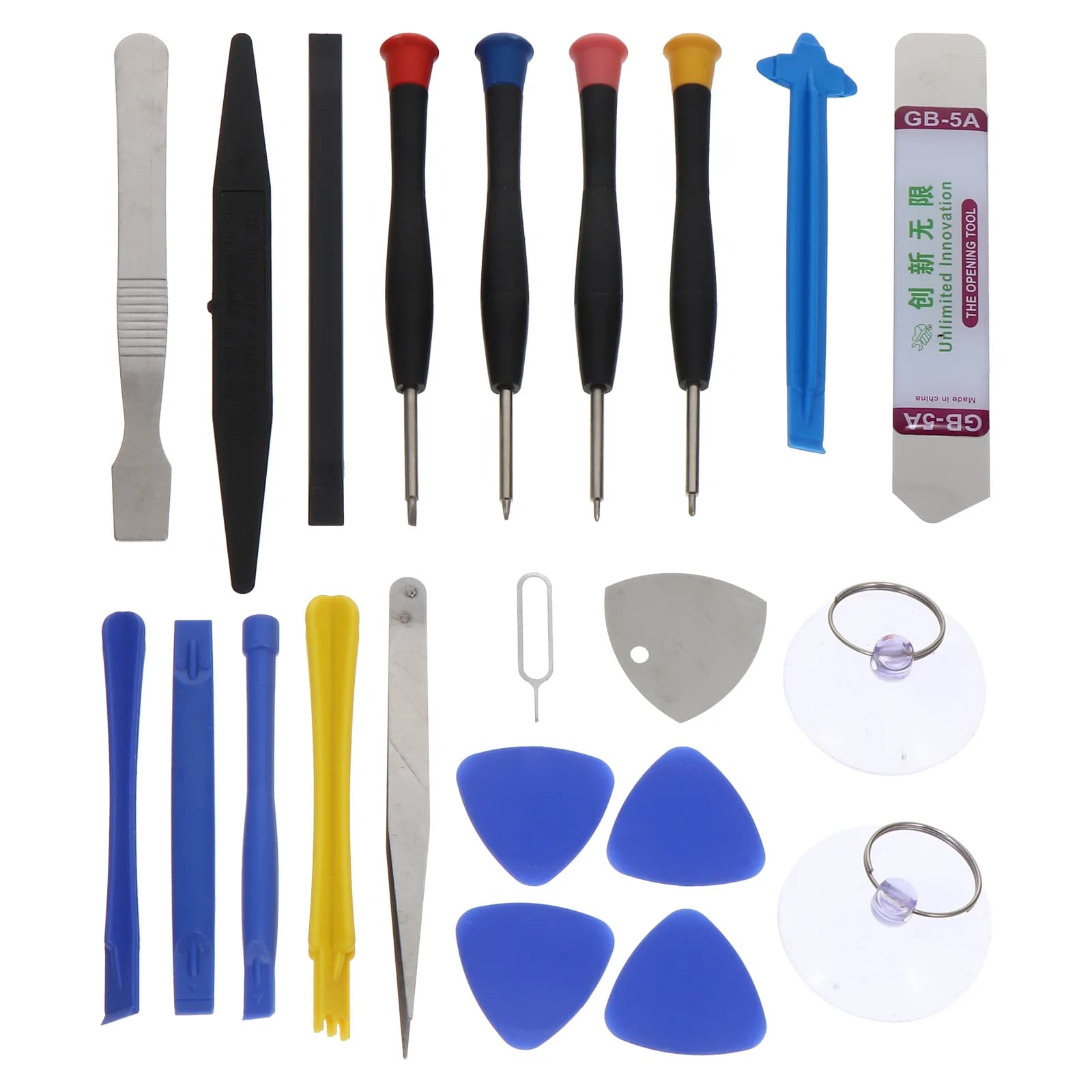 22PCS/Set Mobile Phone Screen Repair Tools Phone Repair Tool Kit Opening Prying Tool Kit Repair Tool Phone Repairing Kit Tablet