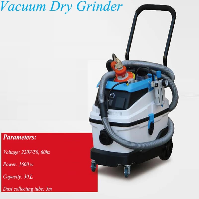 Car Dust-free Dry Grinder Pneumatic Electric Sandpaper Vacuum Dry Grinding Machine GD-GM-I