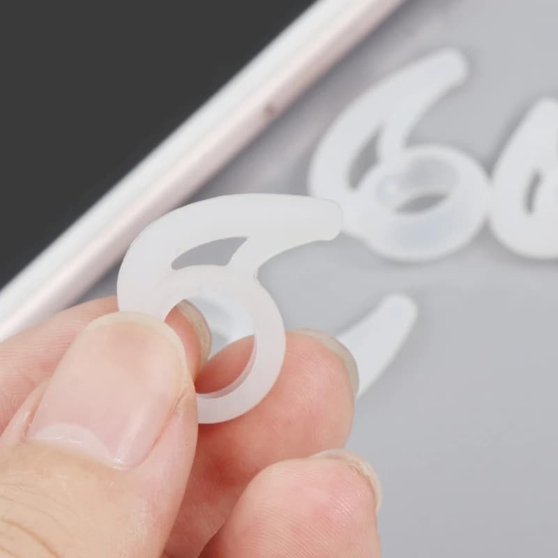 Silicone Earbud Tips Eartips Replacement Earhook Ear Pads Universal for Androids Smartphones Earphones Cushions