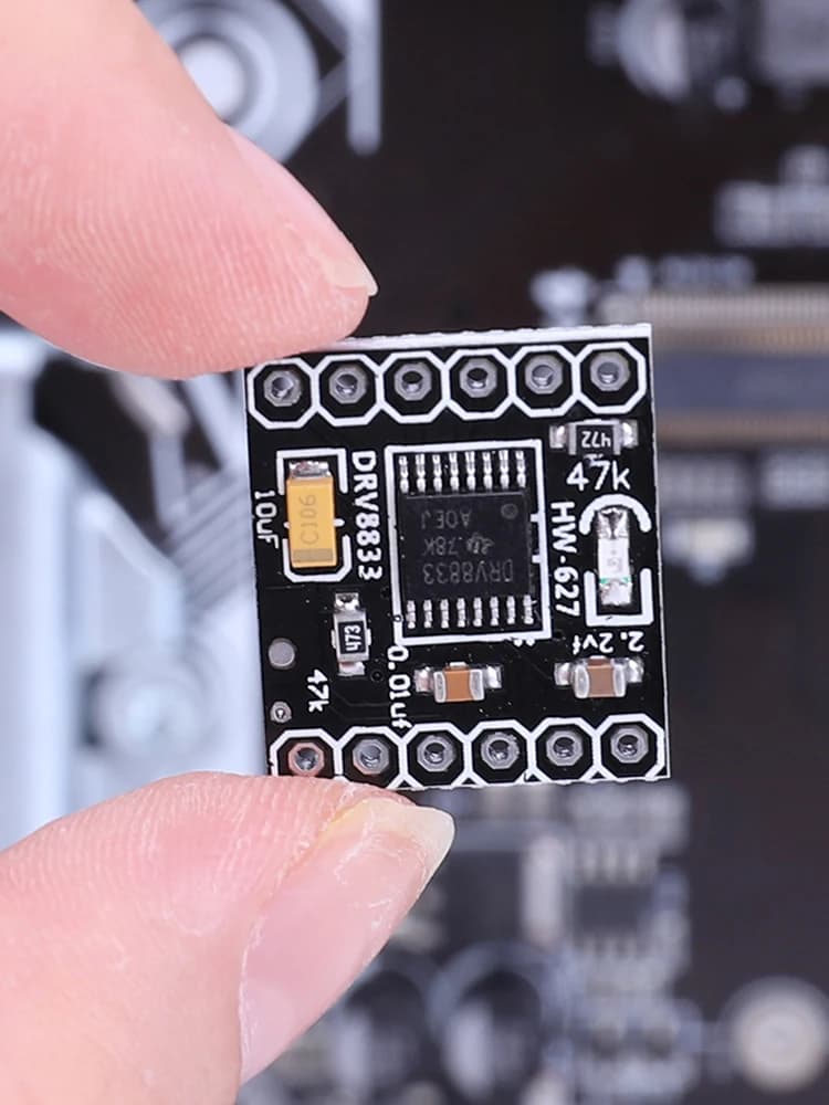DRV8833 Motor Drive Module 2pcs 6 Pin DC Gear Motor Driver 1.5A Single H Bridge Silent Stepper Motor Driver DIY Components