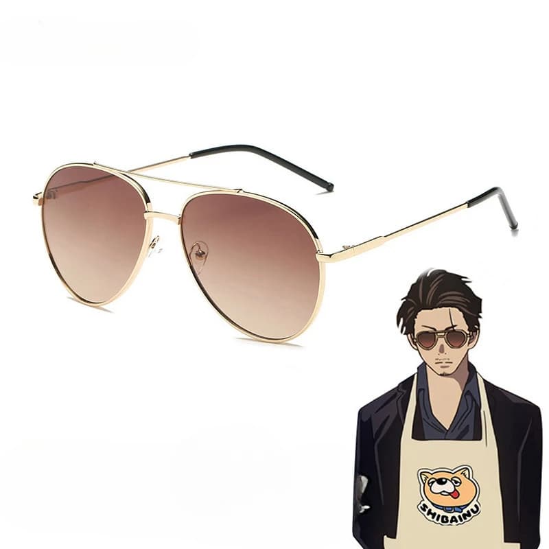 Ryu Popular Anime Secondary Peripheral Accessories Character Same Style Sunglasses Sun Protection Cosplay Costumes DIY Props