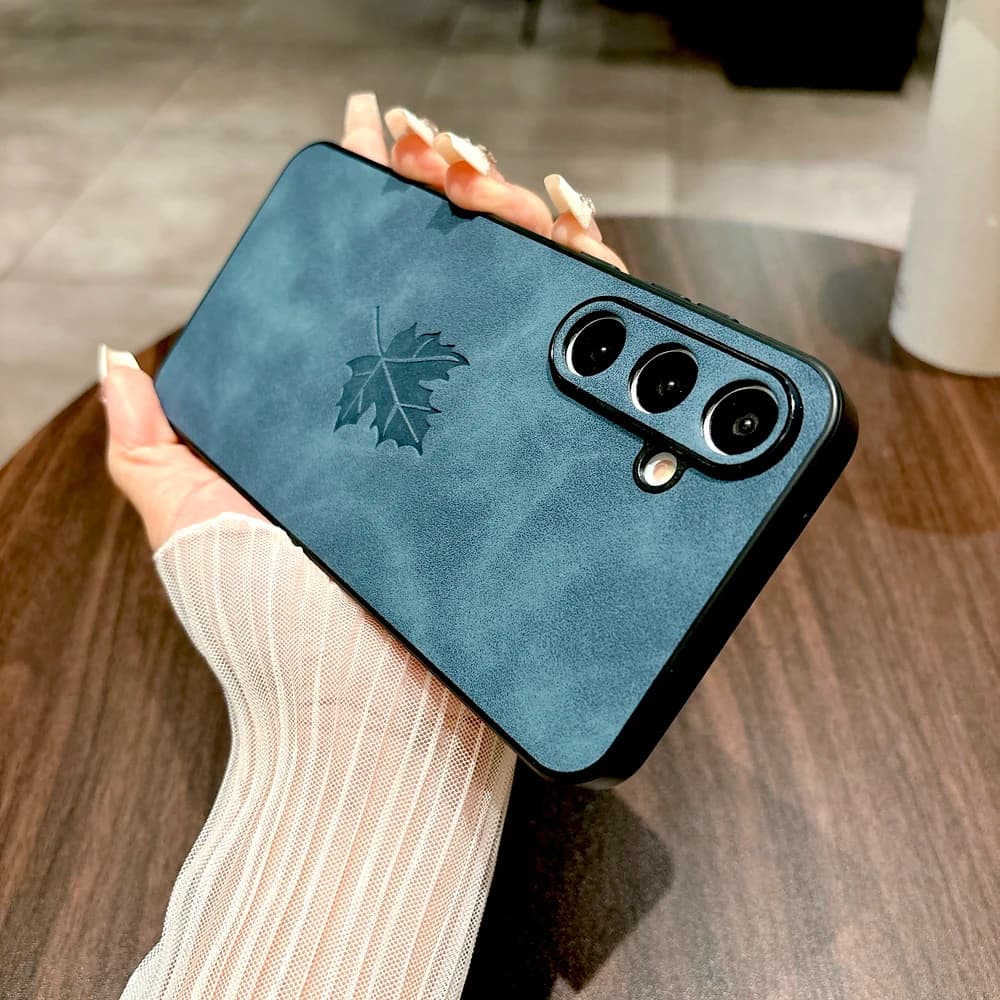 Retro Leather Case For Samsung Galaxy S25 A55 A54 A52 A53 A15 A14 A35 5G S24 S23 S22 S21 Ultra Plus FE Note 20 S24FE S 25 over