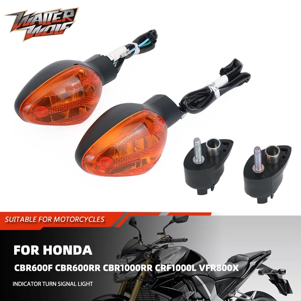 Front Rear Indicator Turn Signal Light For Honda CBR600F CBR600RR CBR1000RR CRF1000L VFR800X CB1000R NC700X /DCT  Lamp Holder