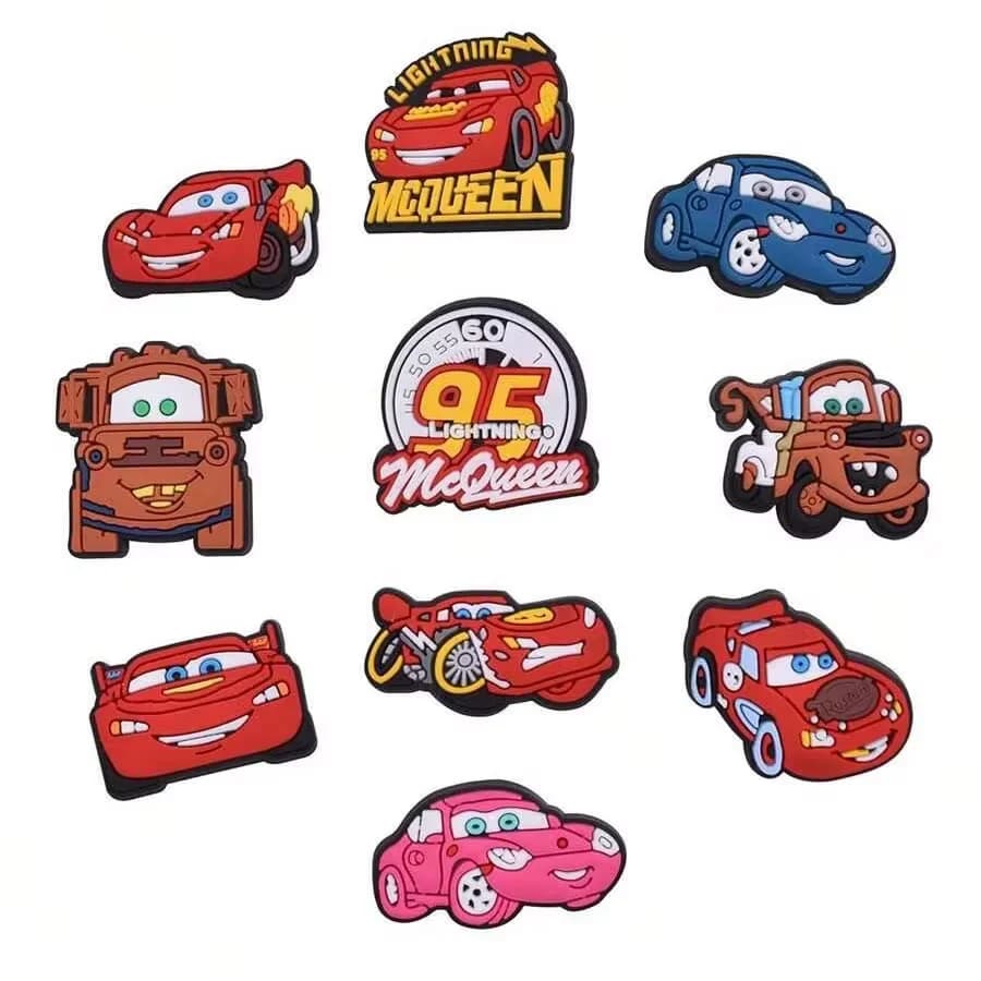 Hot Toy 6-15Pcs/SET Disney Marvel Shoe Charms Decorations PVC Clog Accessories Buckle Wristband Party Gift