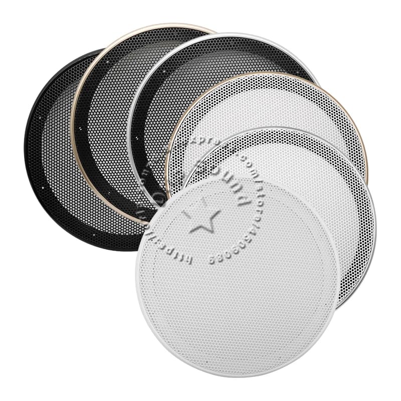 For 10" Inch Speaker Conversion Net Cover High-grade Car Home Audio Decorative Circle Metal Mesh Grille Protection OD285mm