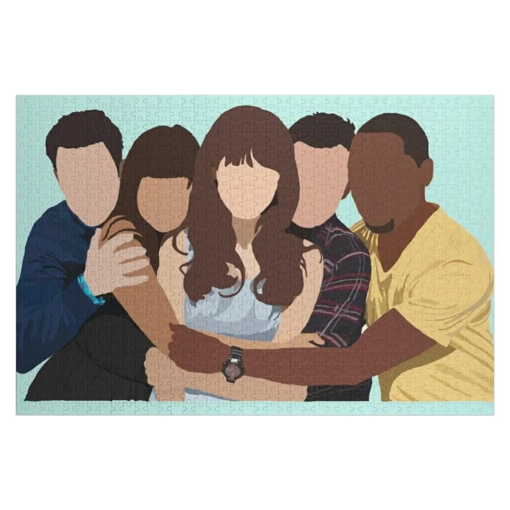 New Girl Jigsaw Puzzle Personalized Customized Picture Custom Wood Puzzle