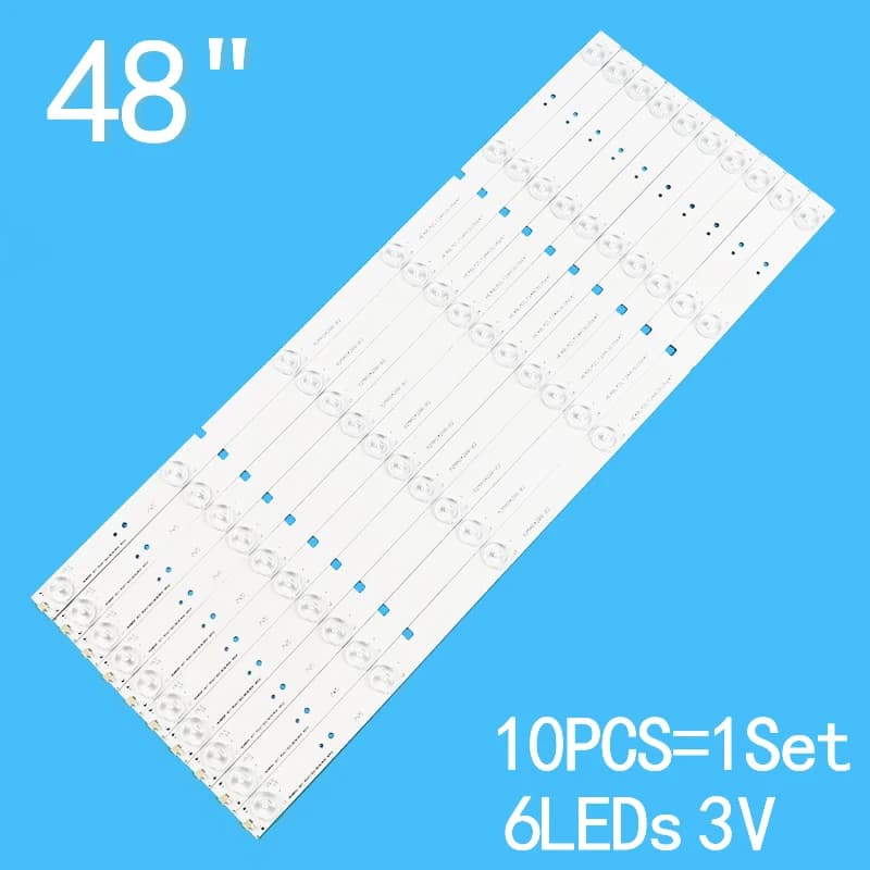 New 10PCS/lot For 48" LCD TV HED48K20JD LED48EC280JD HE48UGEJR34E45205647 NS-48D510NA15 HD480DF-B31 HD480DF-B37 RSAG7.820.5639