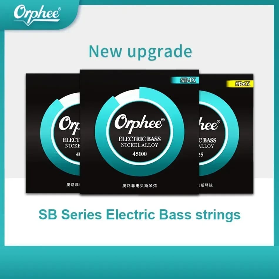 Orphee SB4X/5X/6X Coated Bass Strings For 4/5/6 Strings Electric BASS Nickel Alloy String Normal Light