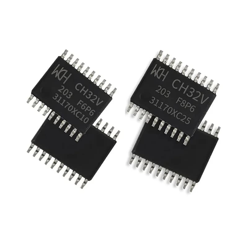CH32V203F6P6/CH32V203F8P6 Enhanced Low Power RISC-V Microcontroller 10Pcs/lot