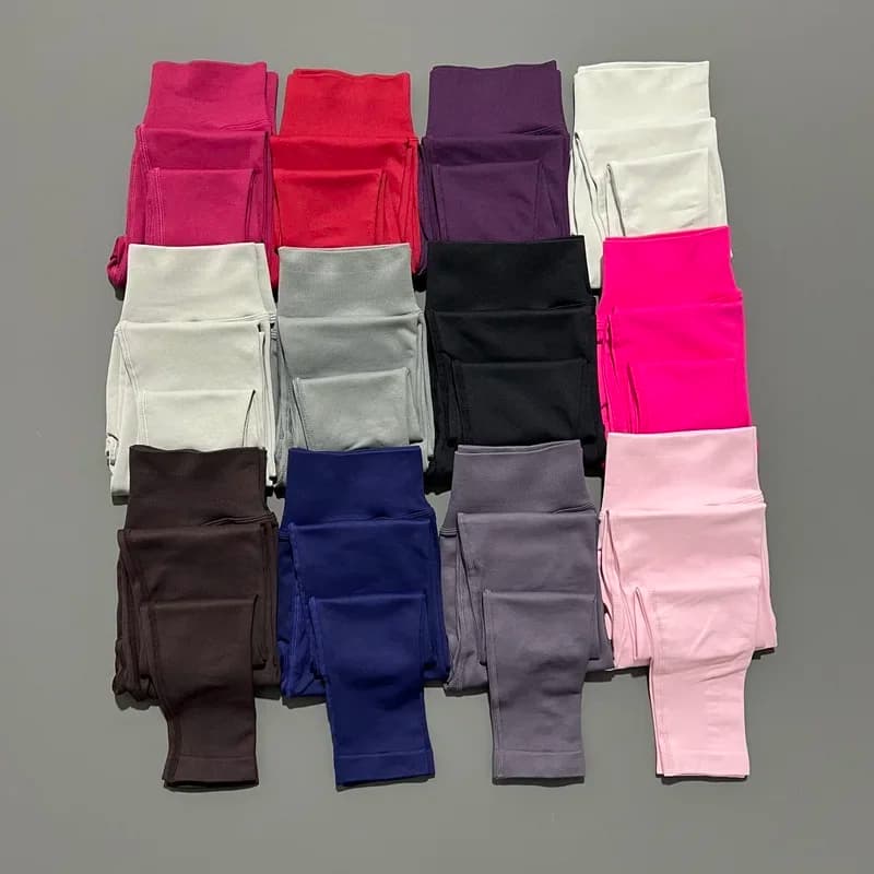 Impact Leggings High Waist Women Butt Lifting Yoga Pants Seamless Tummy Control Fitness Workout Sports Running Gym Leggings