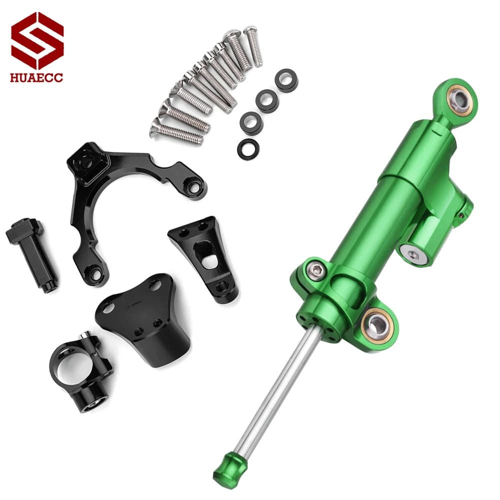 Motorcycle Damper Steering for Kawasaki Z 900 Z900 2017 2018 Stabilize Safety Control with Mounting Bracket