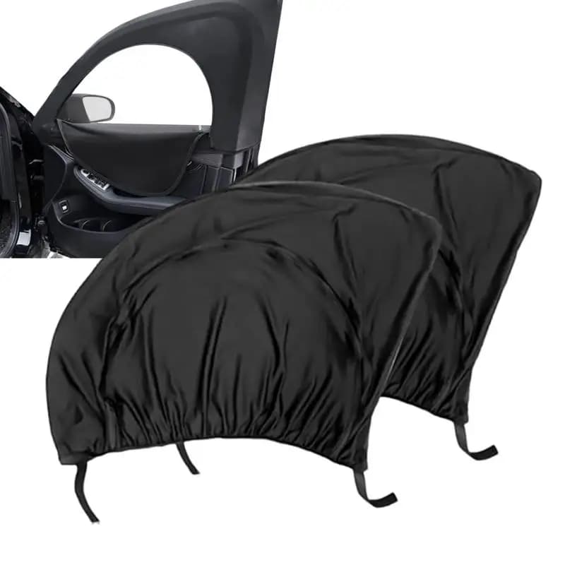 Car Sunshade Window Curtains Uniersal Window Shades SUV Curtains Protection Repellent Mosquito Mesh Sunshade Auto Accessories