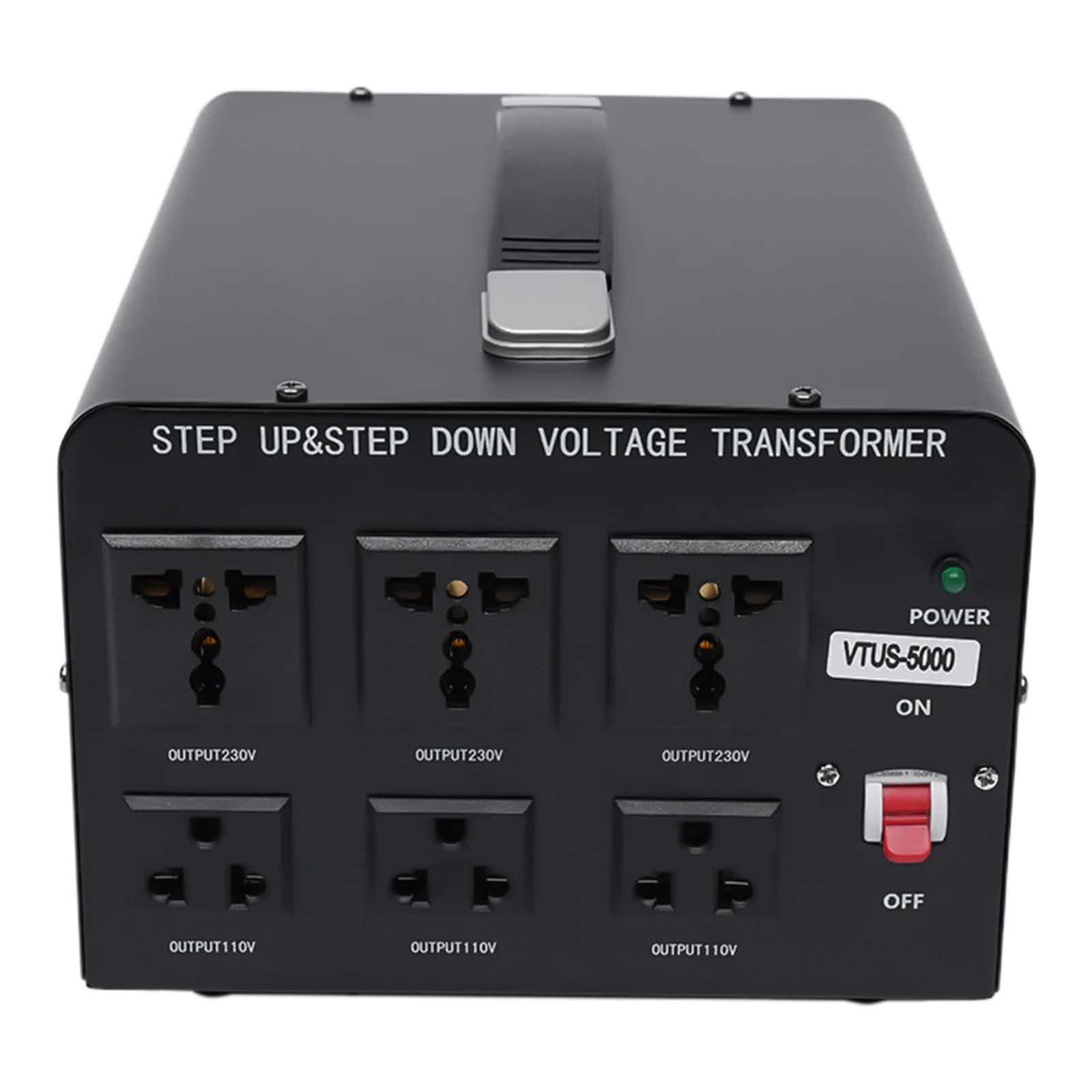Voltage Converter Volt Transformer Step Up/Down Convert 110V-120V to 220V-240V