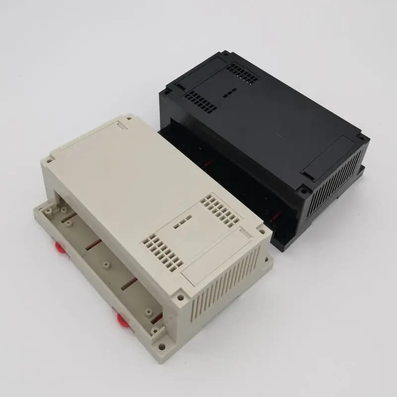 LK-PLC08 Din Abs Plc Plastic Electronics Control Cable Project Box Instrument Project Case 155x110x60mm