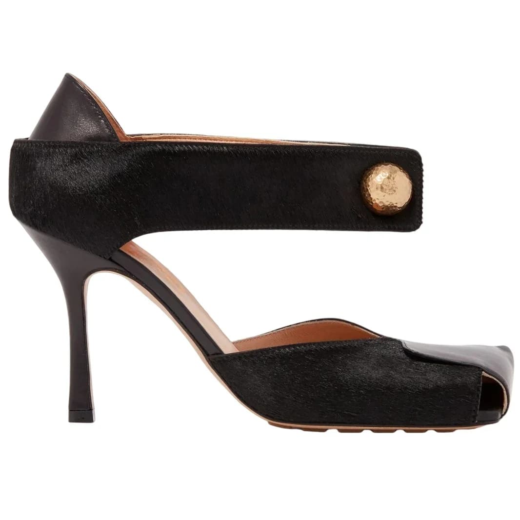 【Measure your feet length before order】 Vintage Women Stiletto High Heel Pumps Ankle Wrap Sexy Fashion Dress Sandals 112-CHC-33