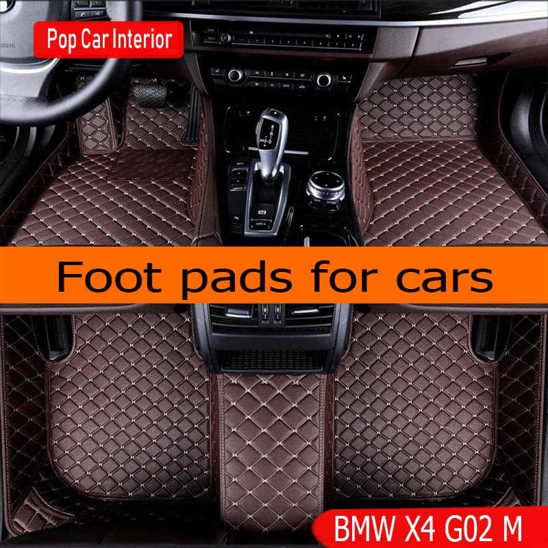 Special Rear Trunk Mat for BMW X4 G02 M Sport M40i M40d 2019~2023 TPE Waterproof Floor Pad Space Decoration Tray Rug Accessories