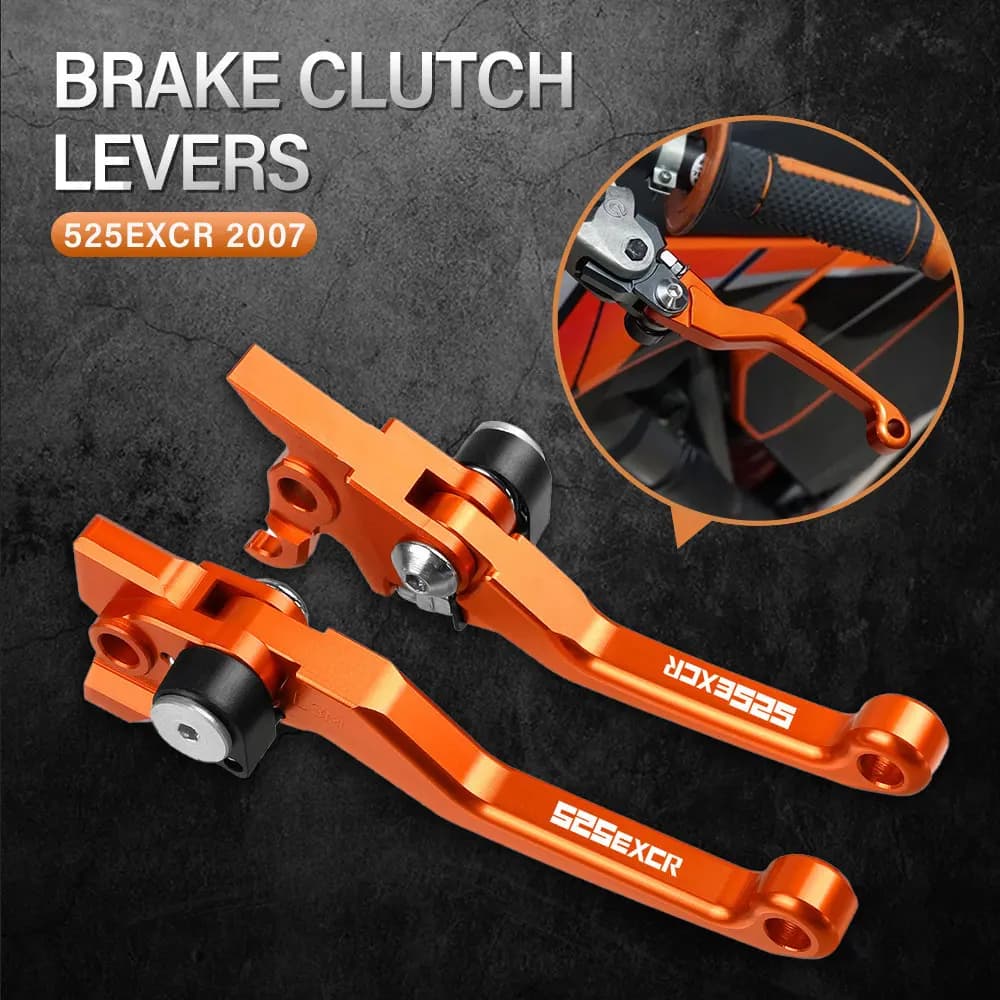 Motocross handle Folding Pivot Dirt Bike Brake Clutch Levers Handle Lever Fit FOR 525EXCR 525 EXC-R 525EXC-R 2007 Accessories