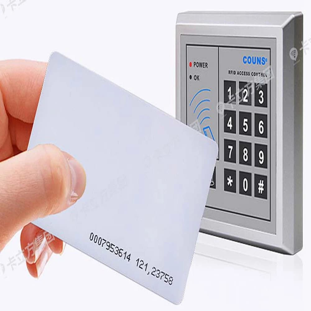 Single Chip RFID Key Card 13.56MHz T5577 EM4305+ Rewritable IC+ID UID 16 Bytes Changeable Writable Access Control Key Fob