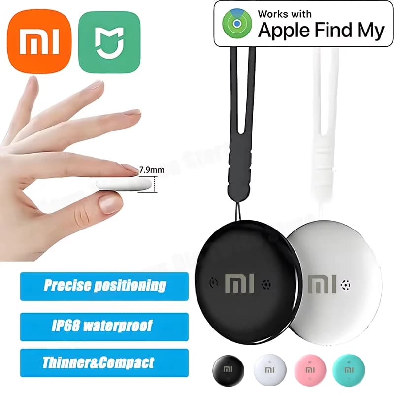 Xiaomi Air Tag Bluetooth GPS Trackers Work With Apple Find My Global Positioning Smart Tracker For Key Wallet Anti-lost Device