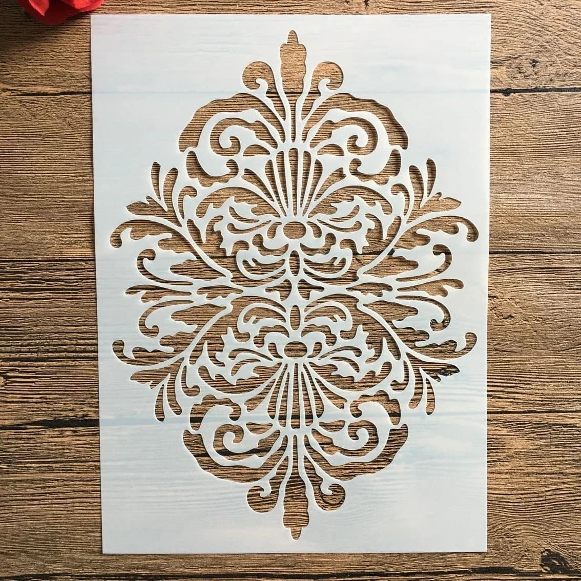 A4 29 * 21cm  Mandala DIY Stencils Wall Painting Scrapbook Coloring Embossing Album Decorative Paper Card Template,fabric. wall
