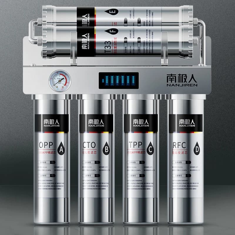 Stainless Steel Household Kitchen Direct Drinking Water Purifier Tap  Faucet Filter Ultrafiltration Magnetized Water Machine