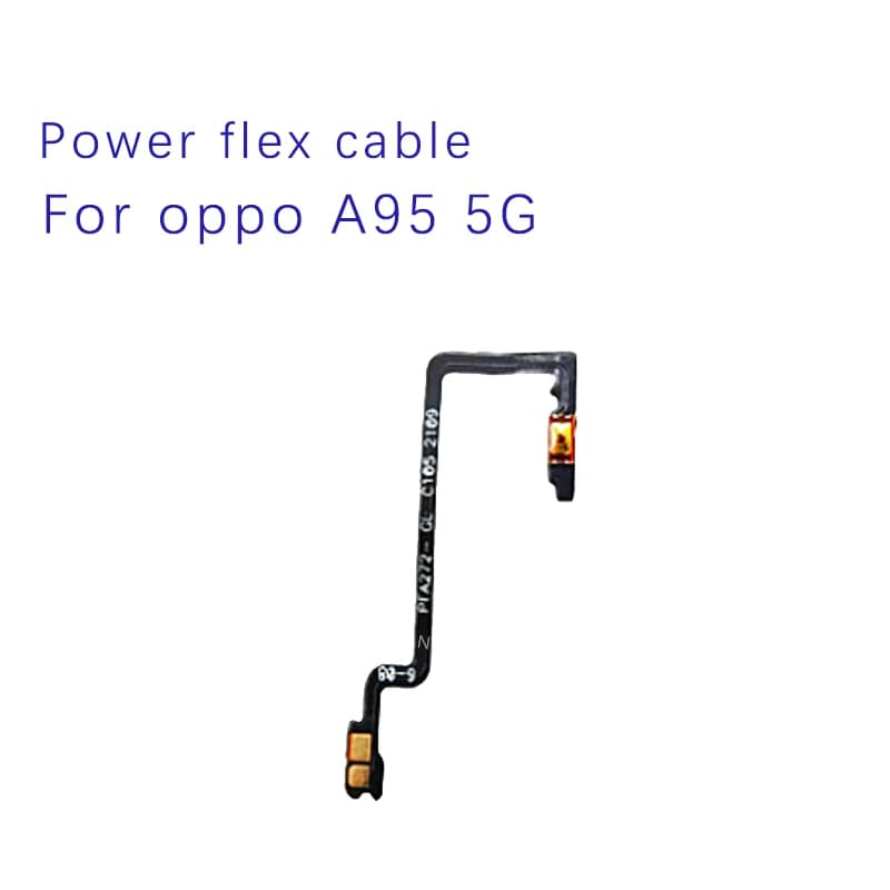For OPPO A95 5G Power On Off Volume Switch Side Button Key Flex Cable