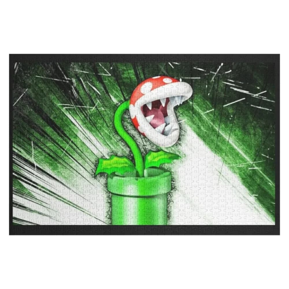 piranha plant Jigsaw Puzzle Personalize Christmas Toys Custom Puzzle
