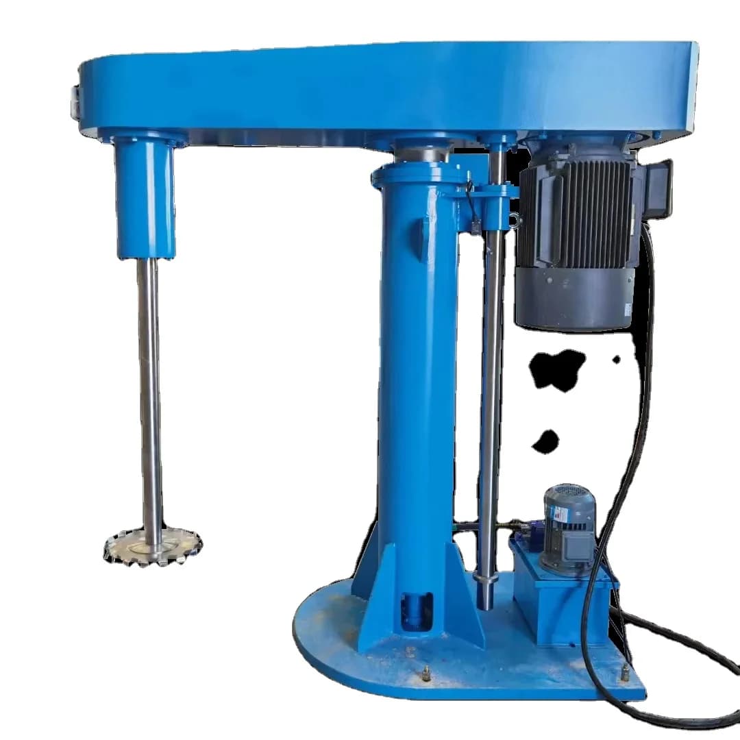 Rosin modified phenolic resin paint hydraulic lift high speed disperser mixing equipment manufacturers