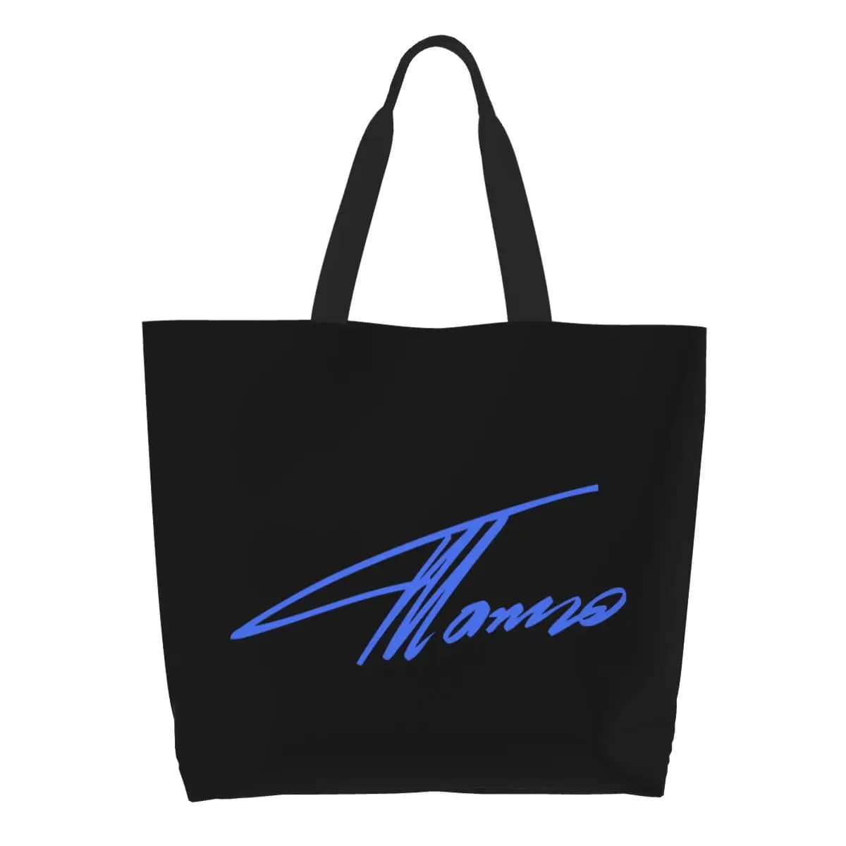 Cute Print Blue Alonso Sports Car Shopping Tote Bag Durable Canvas Shoulder Shopper Fernando Motor Racing Handbag