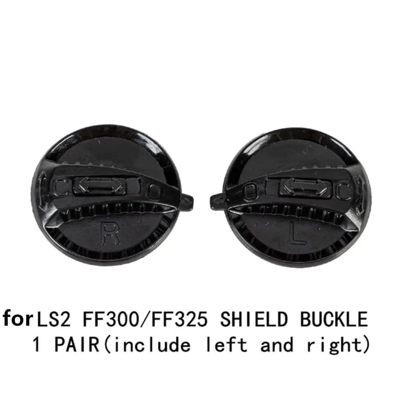 1 Pair Flip Up Helmet Shield Base Holder Replacement Parts for LS2 FF300 FF325 Windscreen Holder Base Visors Parts