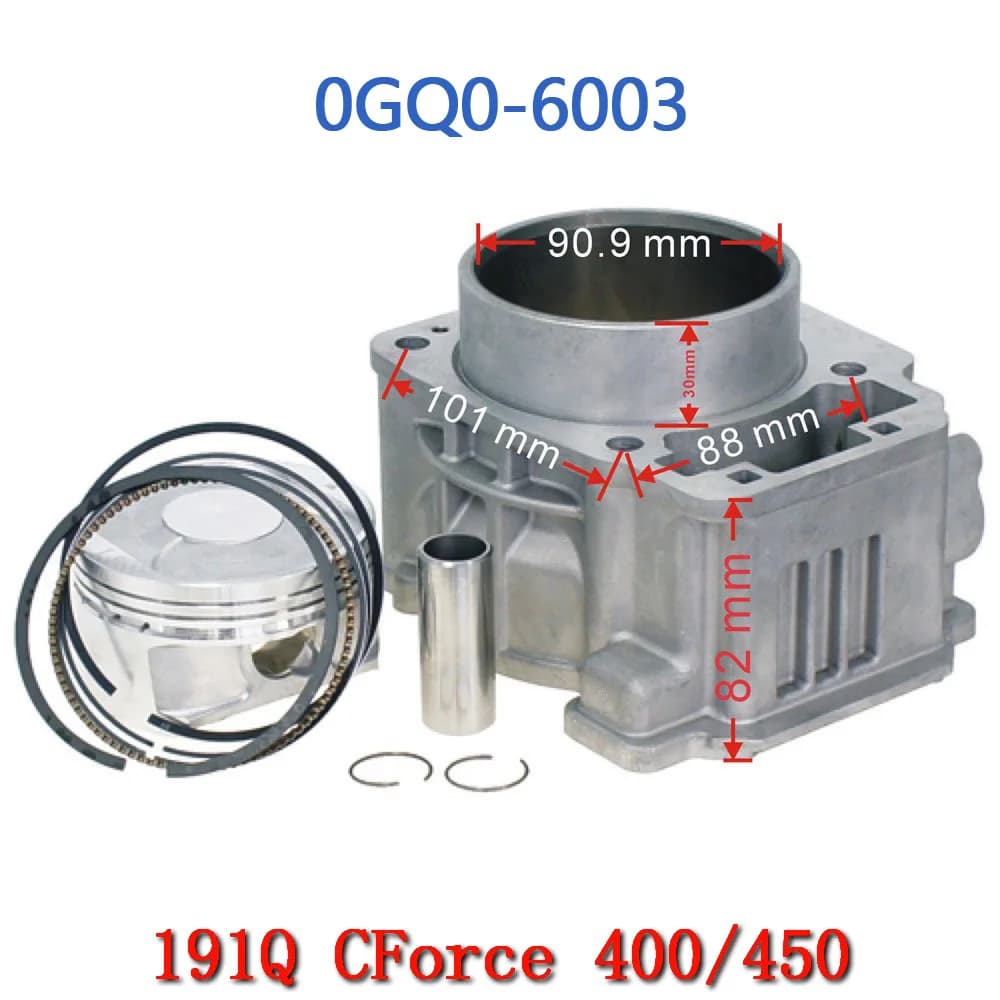 Cylinder Assy 0GQ0-6003 For CF Moto ATV Accessories CForce 450 450L 450S 400S 400L 191Q CF400ATR CF400AU CF400AZ CF Moto Part
