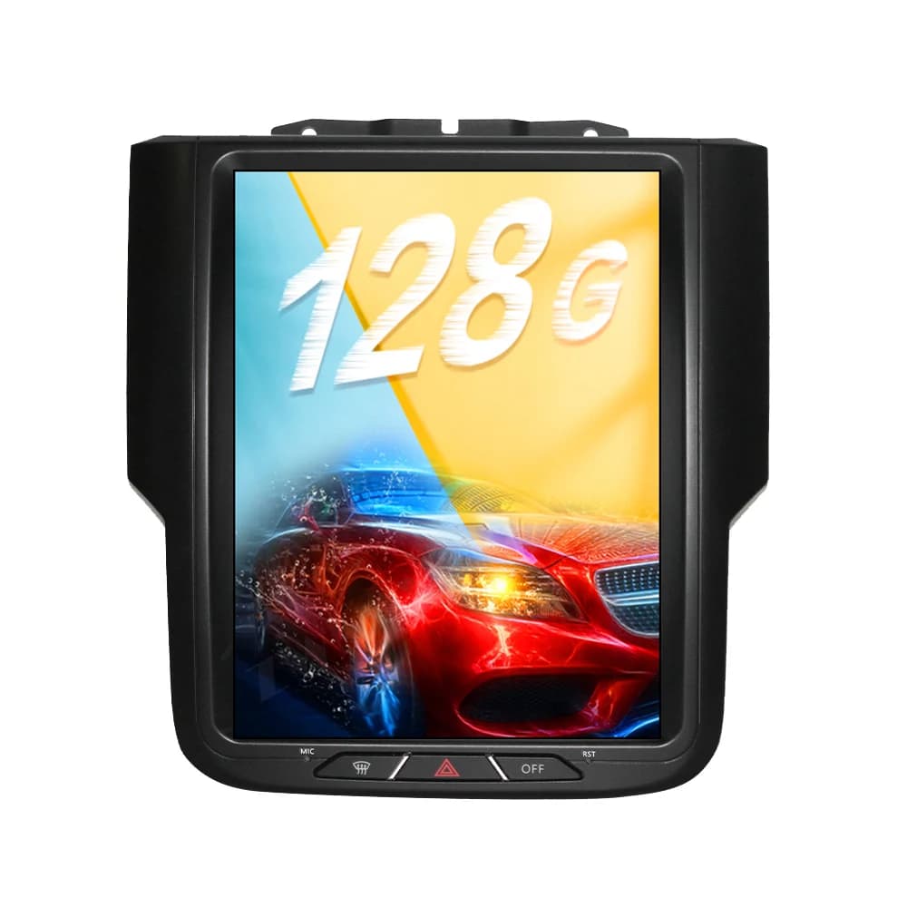 128GB Car Android IPS Screen For Dodge RAM 1500 2011-2017 Radio Multimedia Stereo Video Player GPS Navi Head Unit Carplay