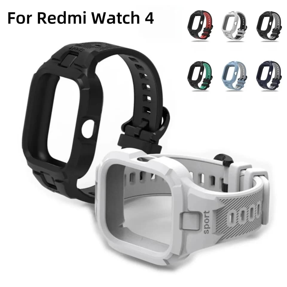 For Xiaomi Redmi Watch 4 Sport Strap Soft TPU Wristband Repacement Silicone Watchband correa Smartwatch Accessories Correa Belt