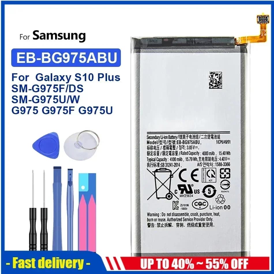 EB-BG975ABU EB-BG973ABU EB-BG980ABY EB-BG960ABE Battery For Phone Samsung Galaxy S8 S9 S10 S10E S10X S20 S21 FE Ultra Plus 5G