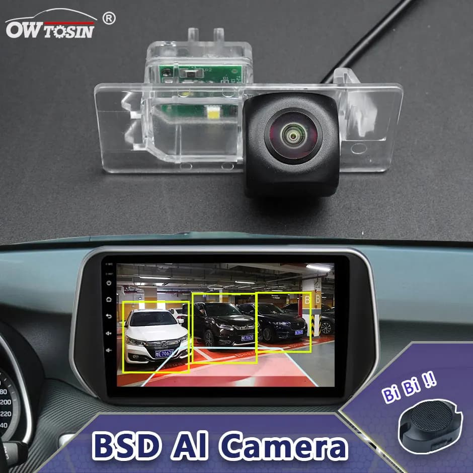 AHD 1080P ADAS AI Car Vehicle view Camera For Audi A3 8V 2015 2016 2017 2018 2019 2020 BSD Blind Spot Radar Alarm Monitor