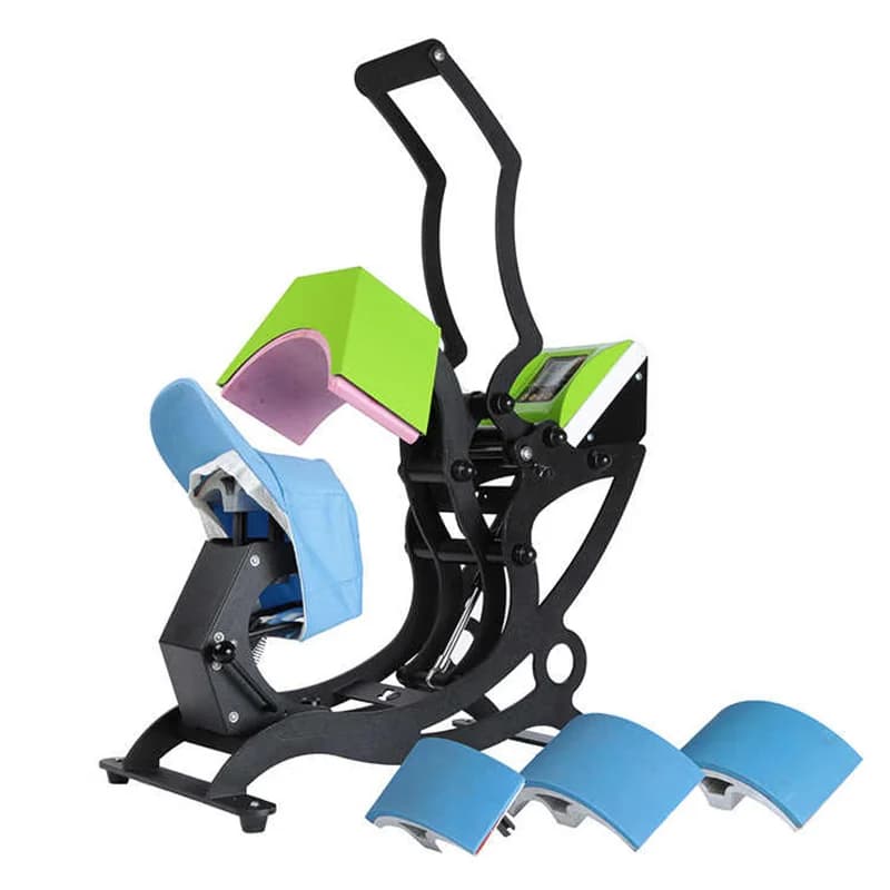 New Hot Label Machine, Hot Cap Machine, Heat Transfer Printing Can Be Combined Into Four In One