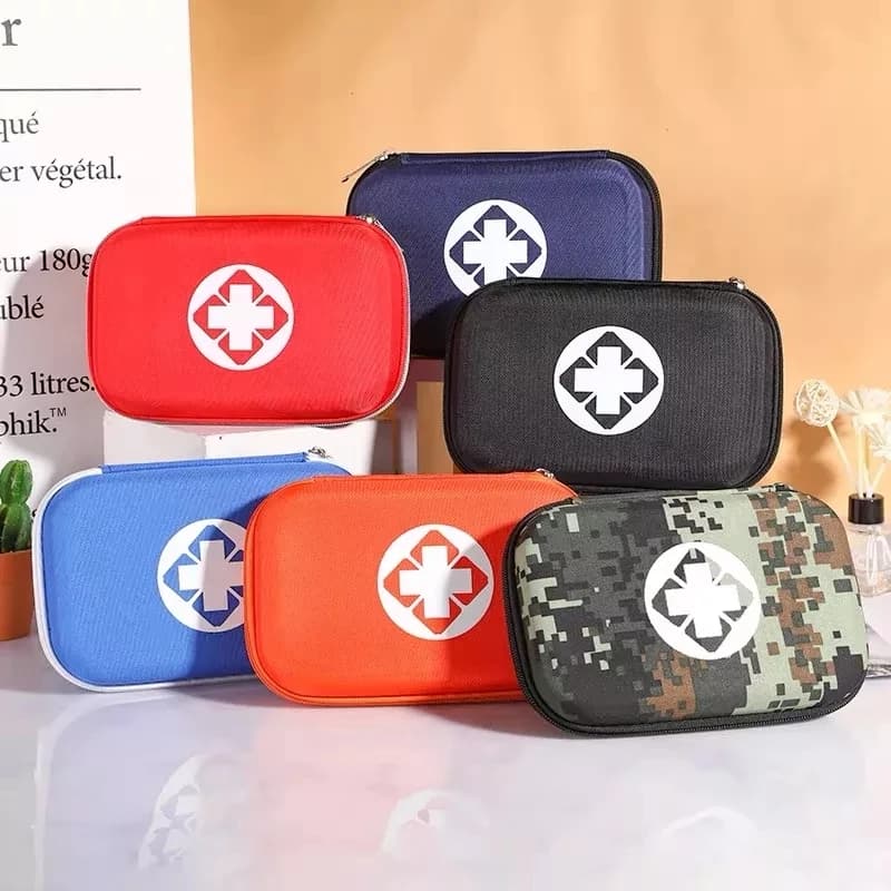 Emergency Medicial First Aid Bag Empty Mini Travel Camping Car Outdoor Rescue Survival Kit Portable EVA Case Storage