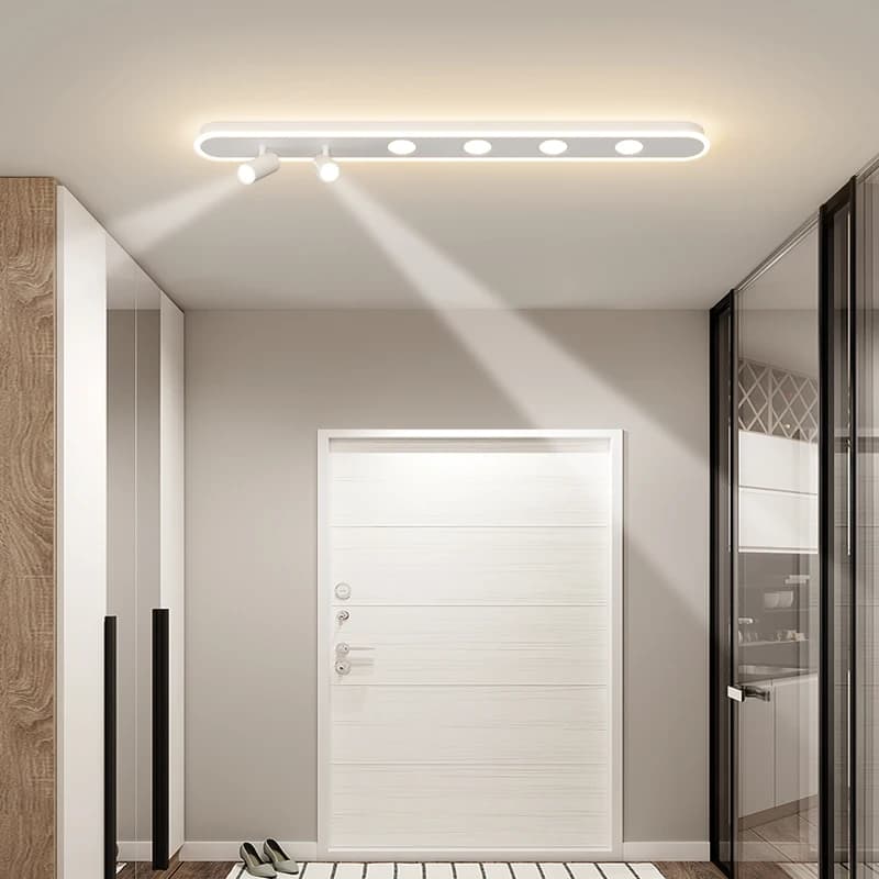 Bedroom LED Ceiling Light With Spotlight Surface Mounted  Aisle Light Corridor Light Minimalist Modern Living Room Foyer Light