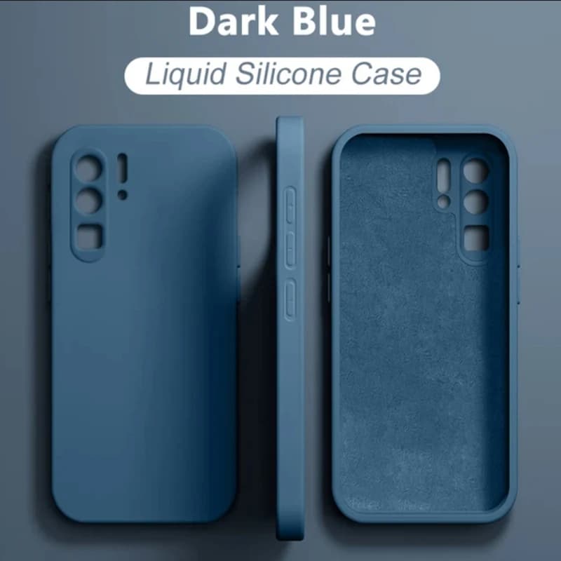 For Huawei All-purpose P20 pro P30 pro P40 Plus Case Liquid Silicone P60 P50 Cover For Huawei P20 P30 P40 lite case