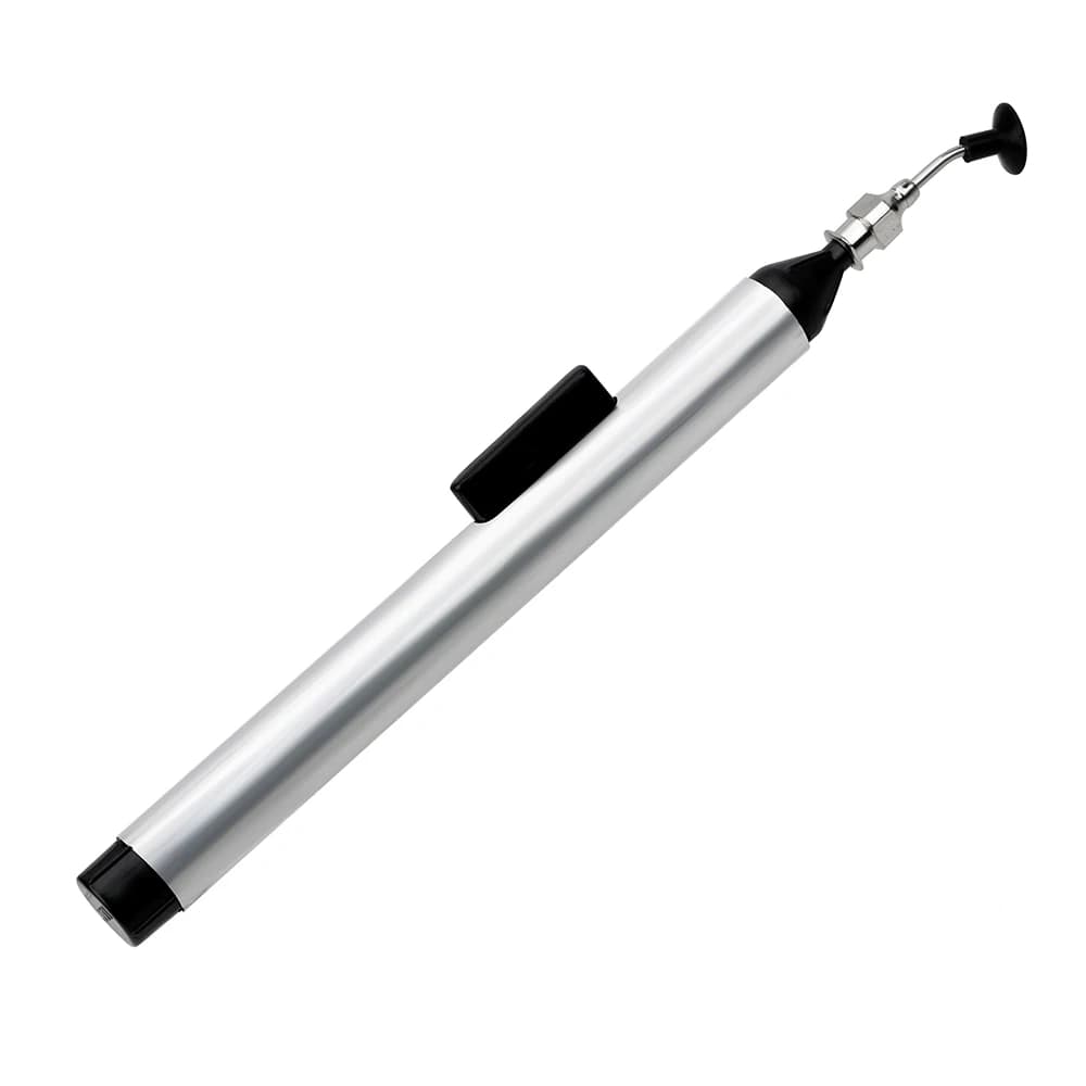 DIYWORK Solder Picker Hand Tool Set Alternative Tweezers Vacuum Suction Pen Manually Pumping IC Tool With 3 Sizes Sucking