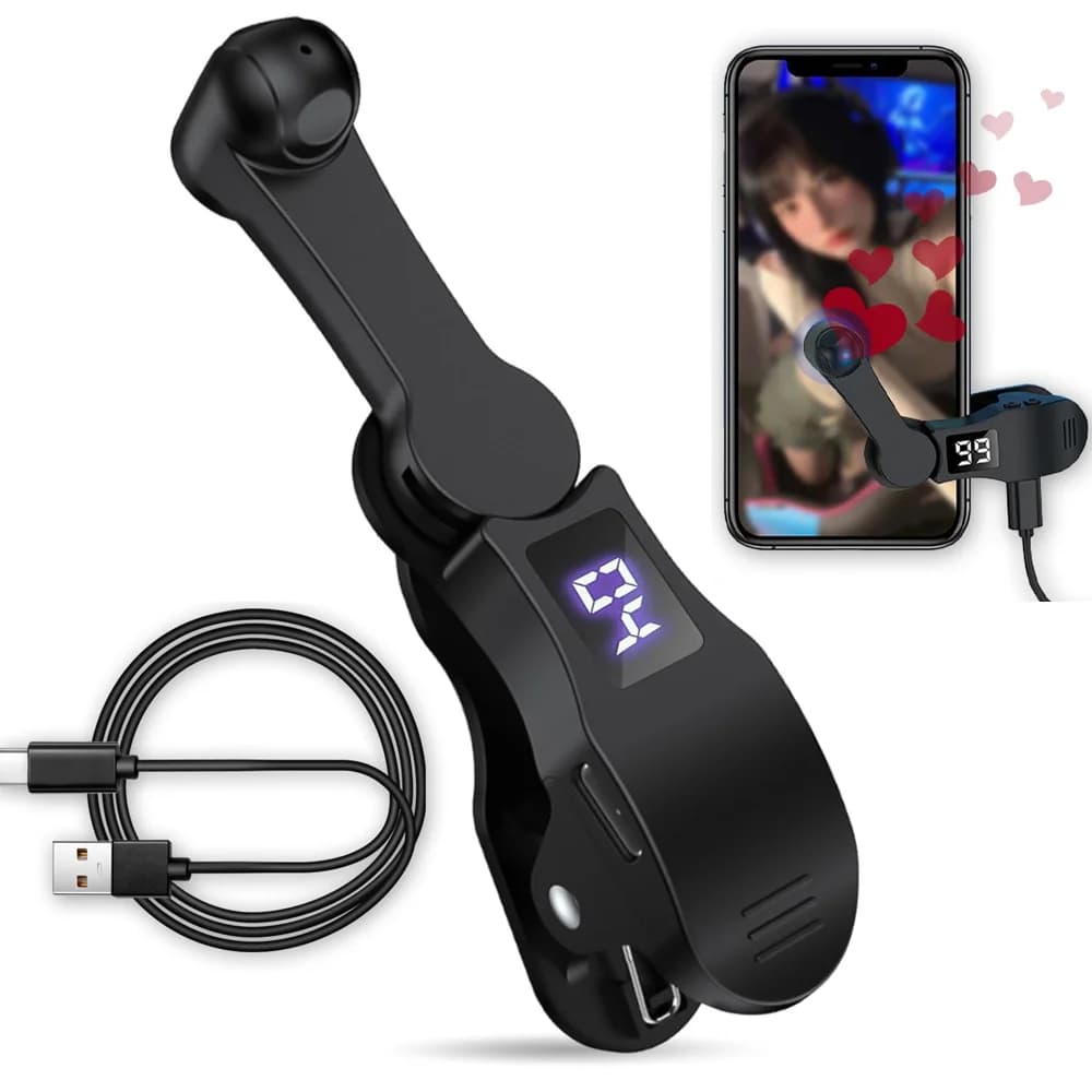 Digital Auto Screen Clicker for Smart Phone Apps Video Live Streaming Gadget Smartphone Game Screen Touch Tripods Screen Tapper