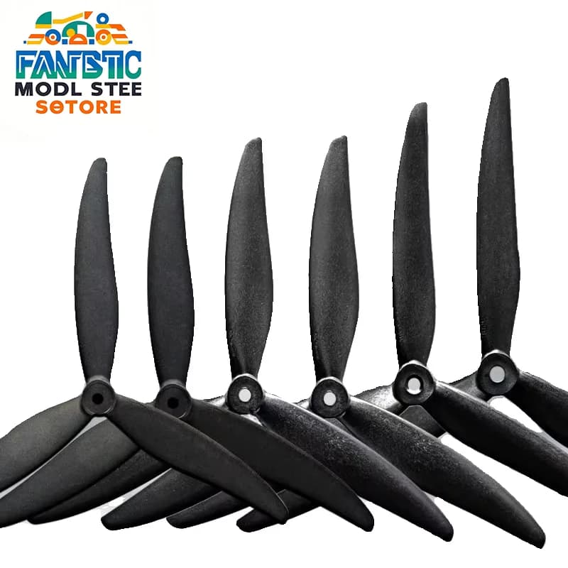 Gemfan Qianfeng 7035/8040/9045/1050/1170 3-Blade Forward And Backward Propeller Fiberglass Nylon Fpv Racing Large Propeller