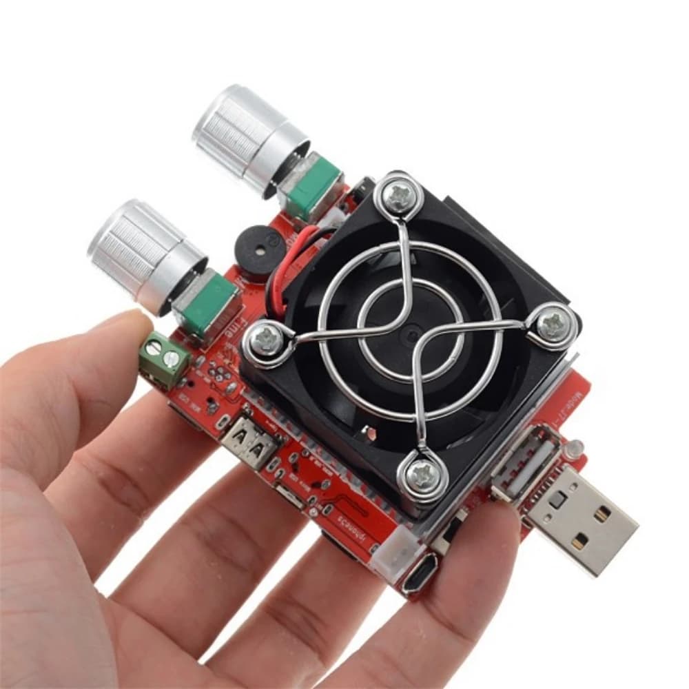 USB Electronic Adjustable Constant Current Electronic Load/USB Tester Volt Amp Energy Power Capacity Tester