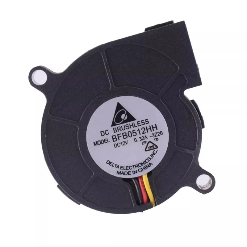 New original 5cm 5015 12V 0.32A BFB0512HH 2-wire 3-wire turbo blower fan