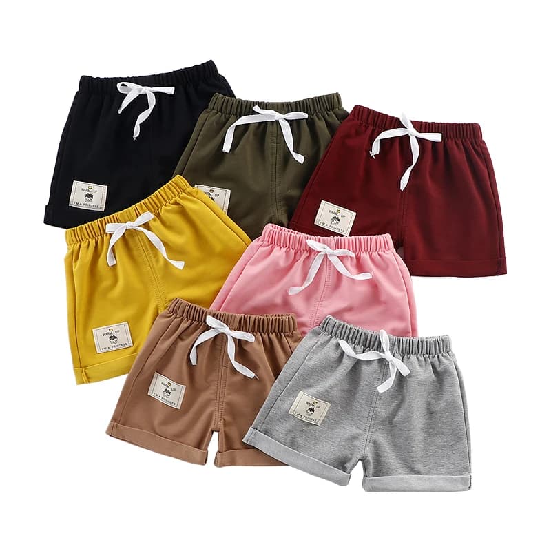 12M to 5T Newborn Baby Shorts for Boy Casual Solid Baby Kids Shorts Pants Boys Shorts Summer Shorts Thin Baby Boy Clothes