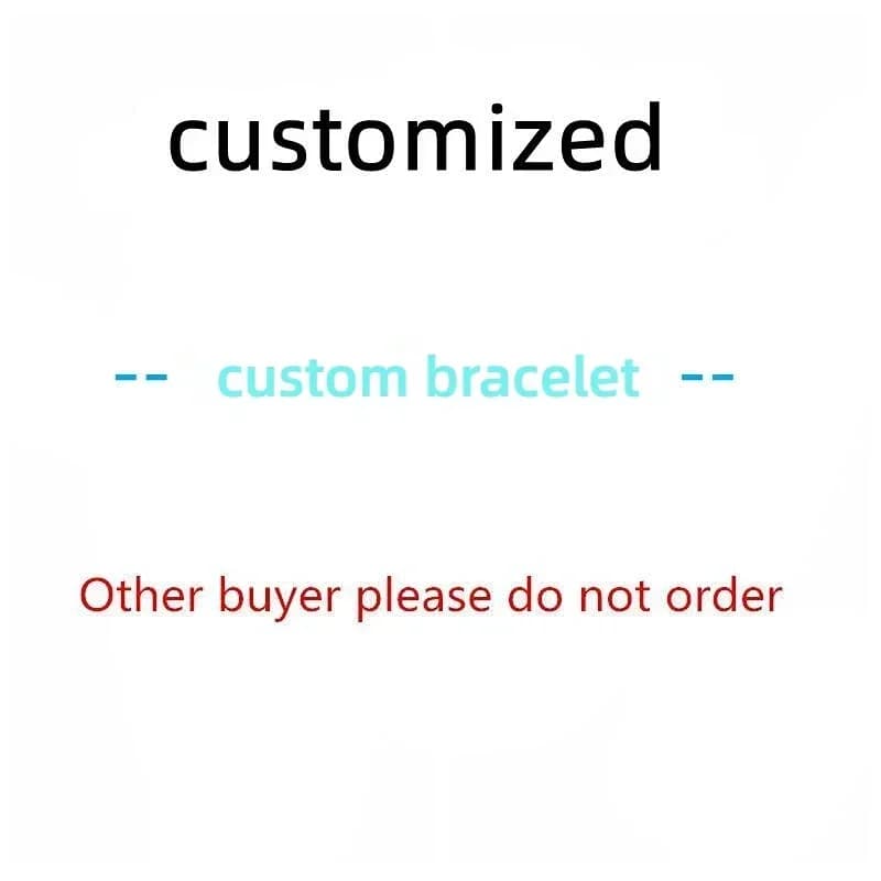 Flag Bracelet Custom Link