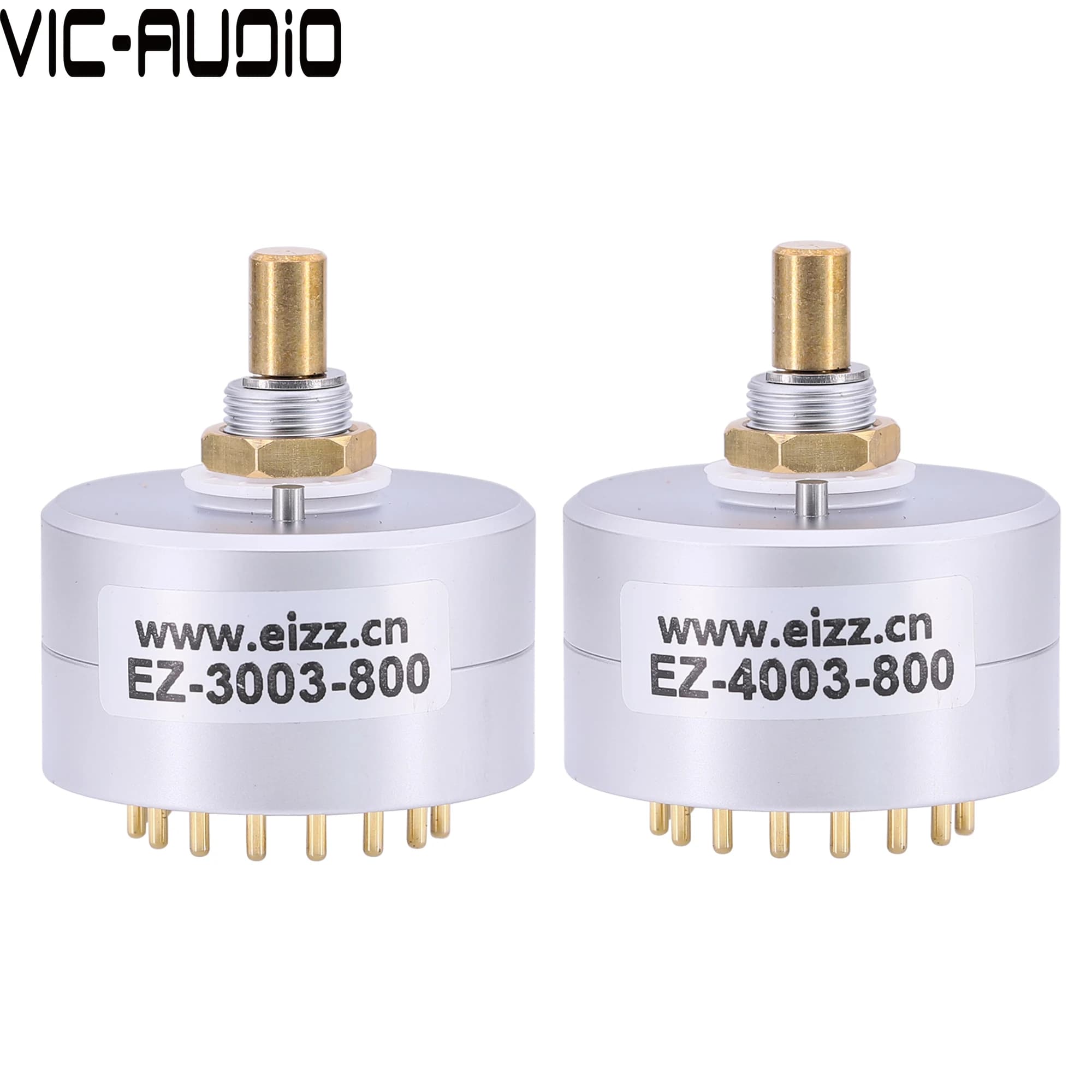 1PC EIZZ 3 Ways 4 Ways 3 Positions 4 Positions Rotary Switch Signal Source Selector Rotary Adjust Switch HIFI Audio Amplifier