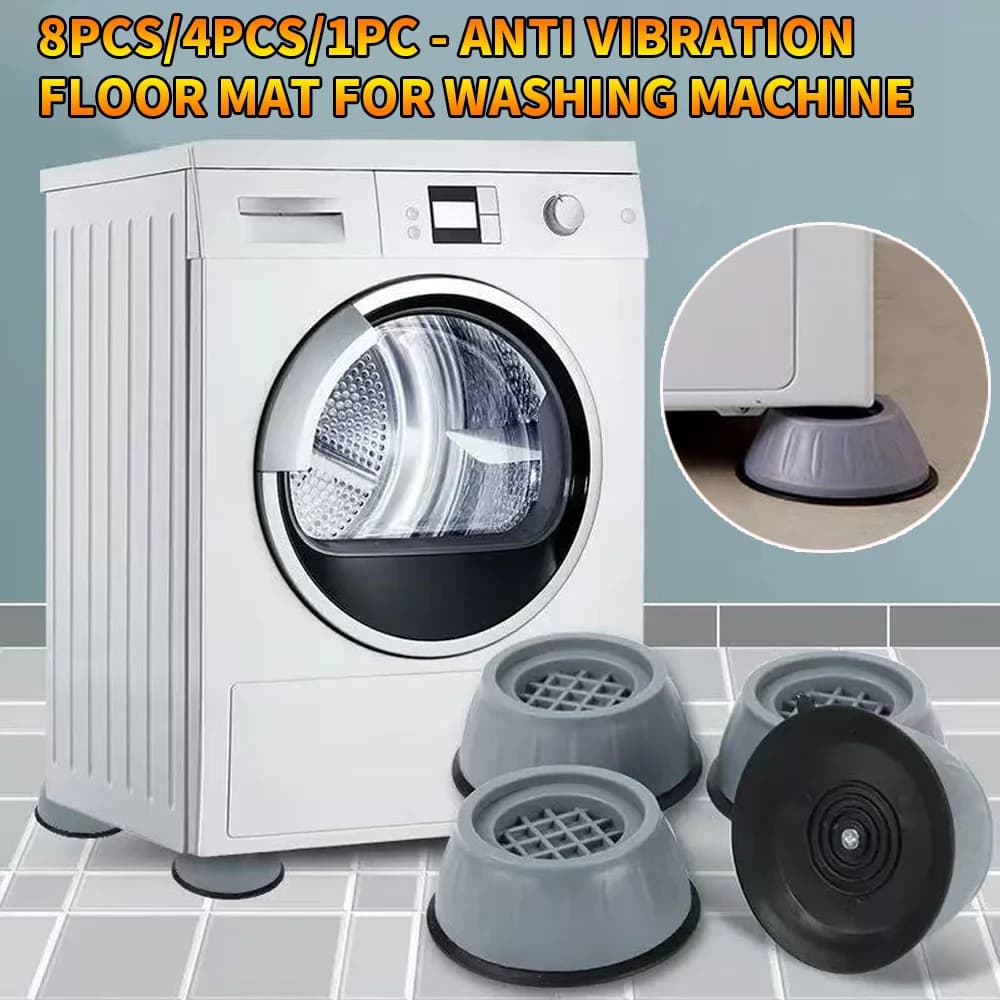 8PCS/4PCS/1PC - washing machine shock pad, washing machine silicone foot pad, suitable for daily washing machine shock and noise