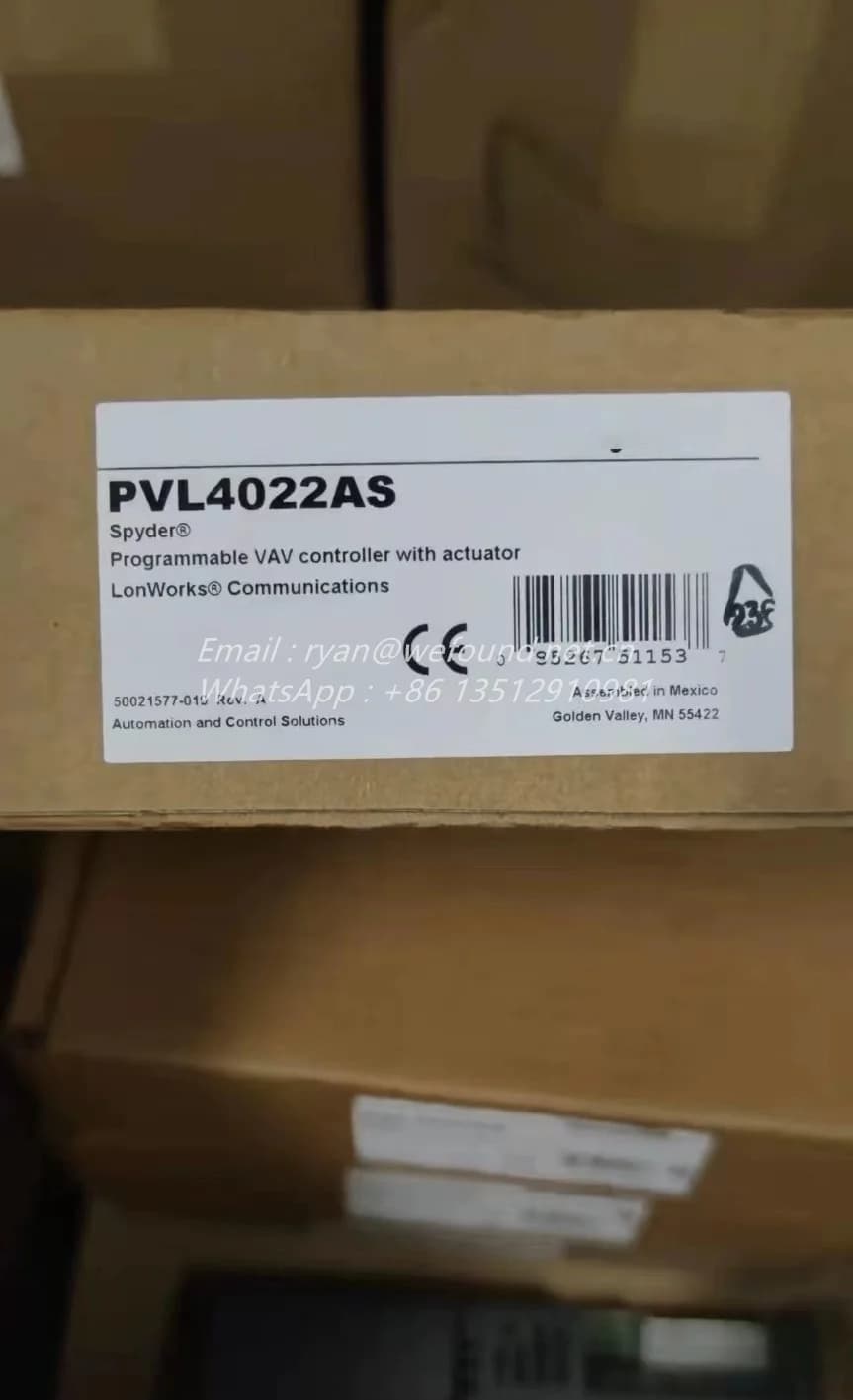 PVL4022AS for Honeywell Programmable VAV controller with actuator